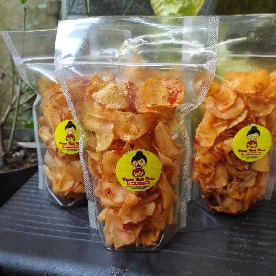 

KERIPIK SINGKONG BALADO HOME MADE 120 GRAM