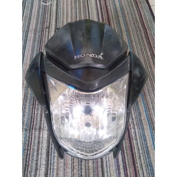 Headlamp batok kepala lampu depan Honda Megapro Mono Shock new megapro mono original copotan