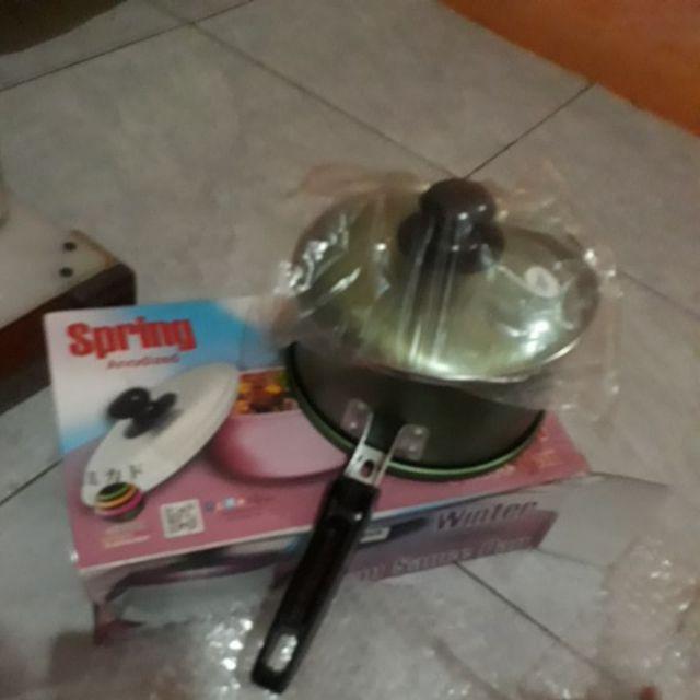 Panci Gagang Alcor New Primero 18cm Tutup Kaca