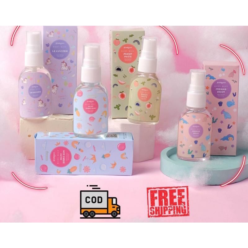 (FREE GIFT MINIM ORDER 5)READY STOK BODYMIST /BODYMIST BY GEAMOORE