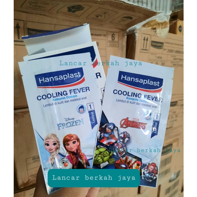 Hansaplast Cooling Fever Kompres Demam Frozen - EXP 2024