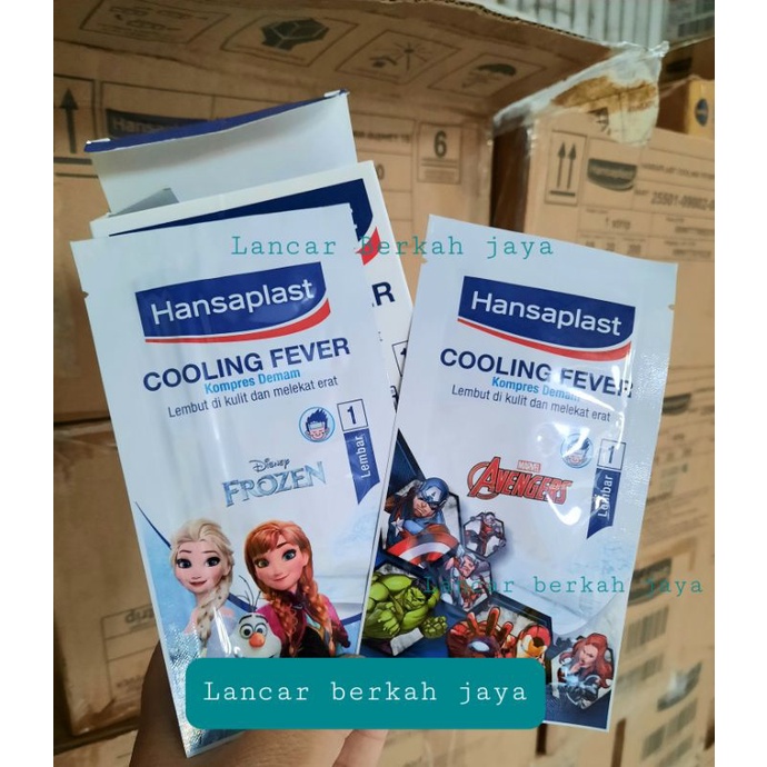 Hansaplast Cooling Fever Kompres Demam Frozen - EXP 2024