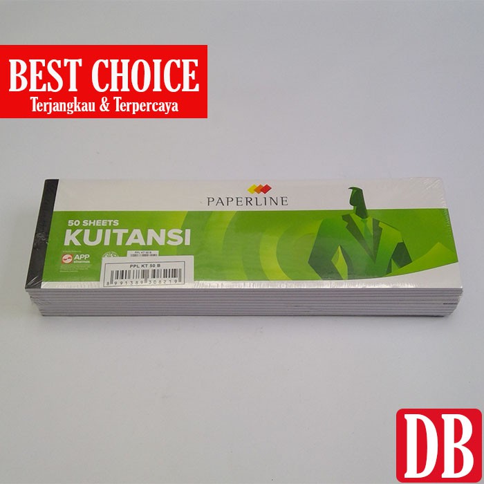 

Kwitansi besar Paperline 50 lembar (10 pcs)