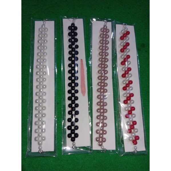 strap masker/konektor mutiara/strap mutiara