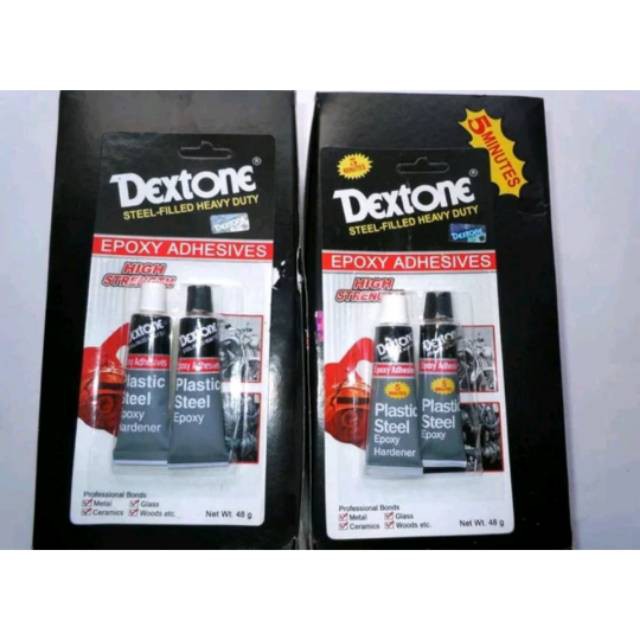 

lem epoxy dexto e 48 gram(5 menit)/ lem besi