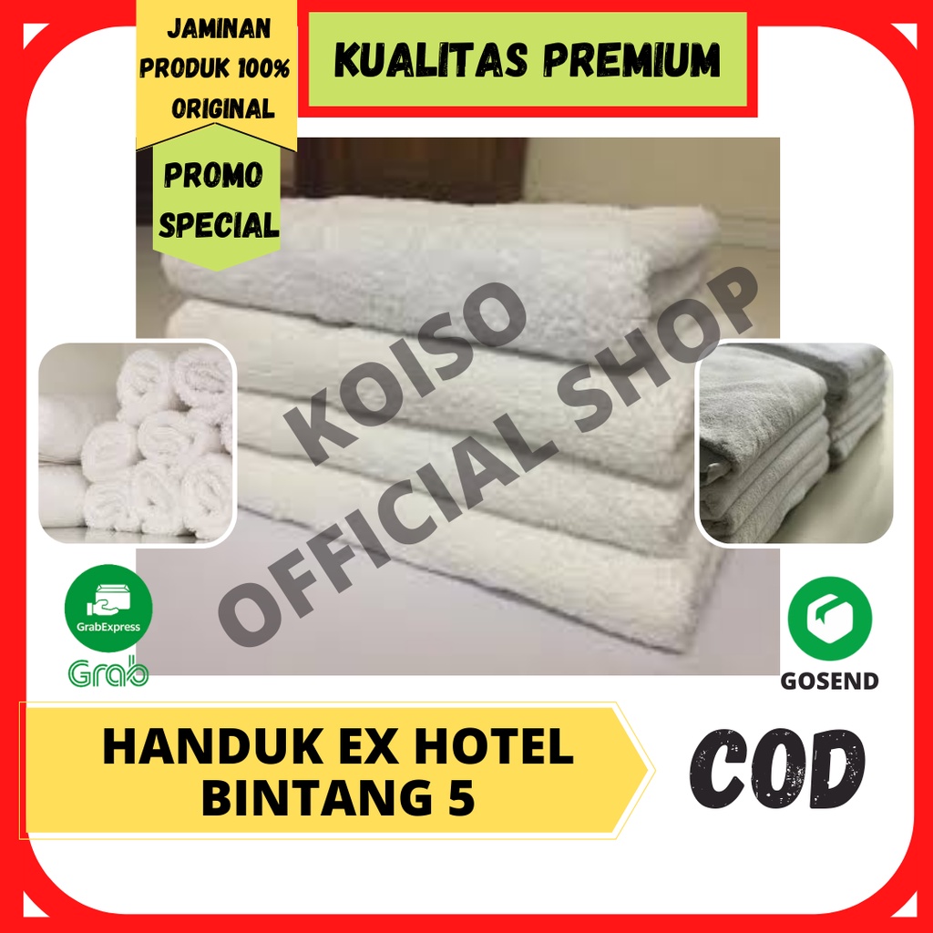KOISO Handuk EX Hotel Bintang 5 Premium / Handuk Ex Hotel Bintang 5 Premium