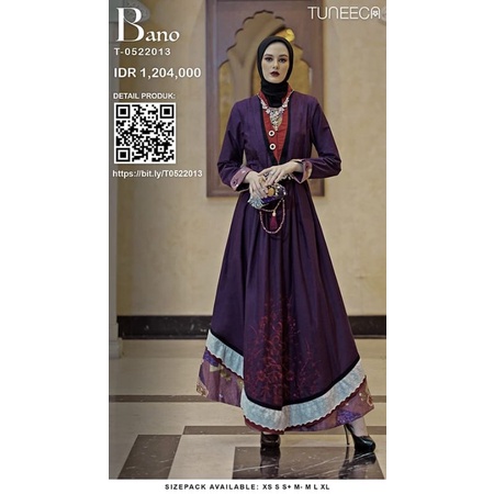 (Cicilan) Gamis Tuneeca Amina T-0522013 By Tuneeca Original
