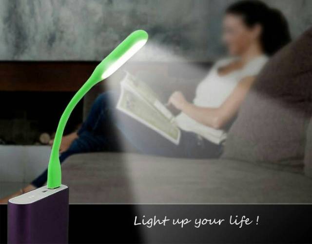 Lampu Belajar Mini LED USB Portable