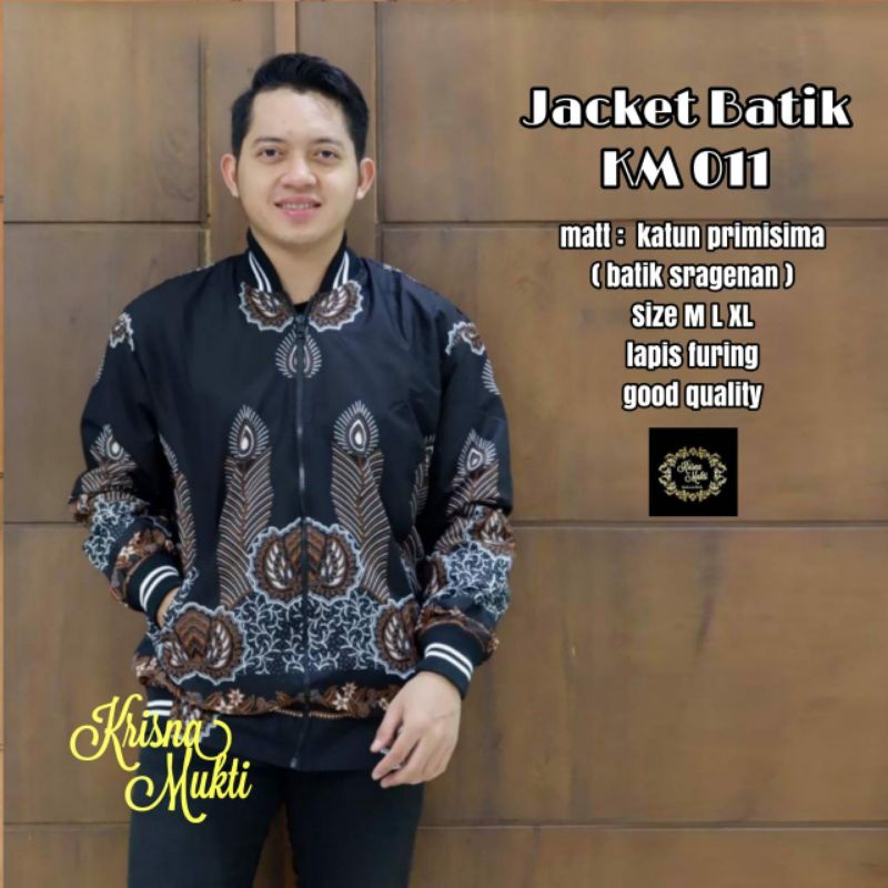 jaket batik krisna mukti