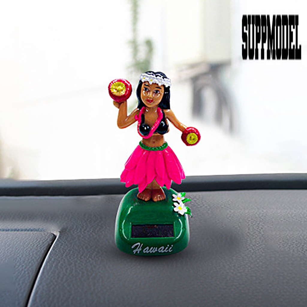 Suppmodelx &lt; Ornamen Boneka Goyang Bentuk Bunga Matahari Untuk Dekorasi Dashboard Mobil