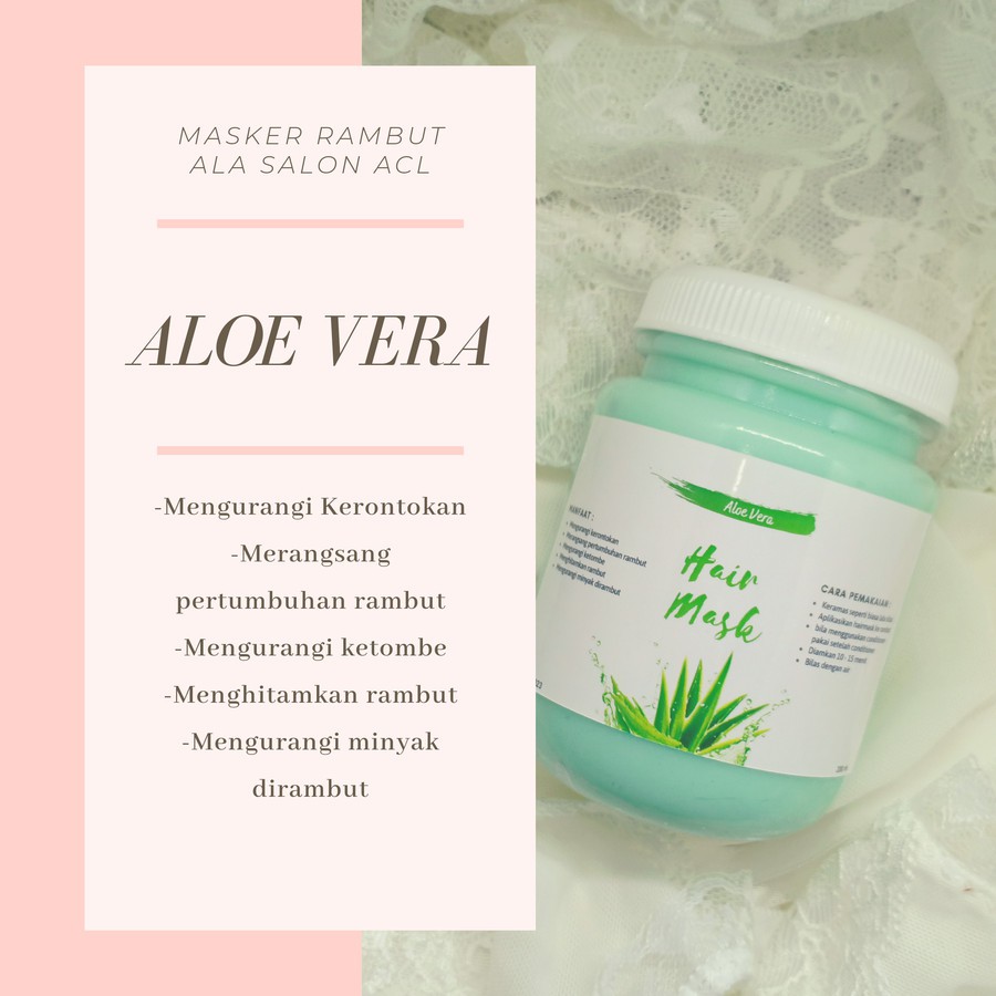 MASKER RAMBUT ALA SALON HAIR MASK VITAMIN RAMBUT 200ml