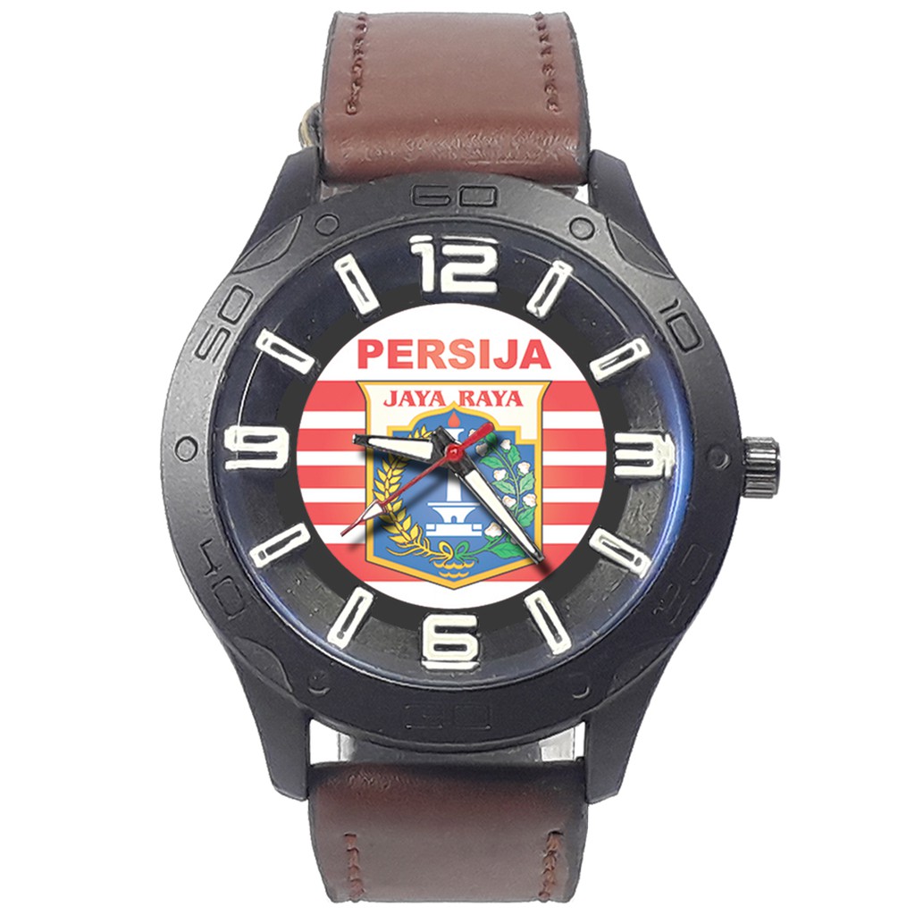 Jam tangan PERSIJA Kalep Coklat (Exclusive)