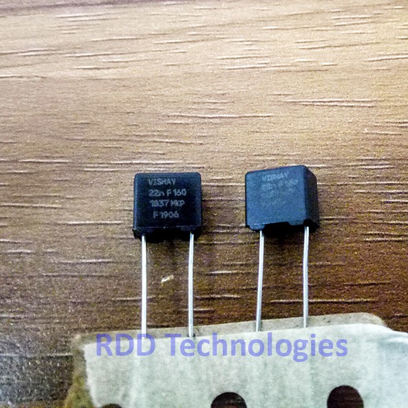 Capacitor Vishay Roe MKP1837 22nF/160V