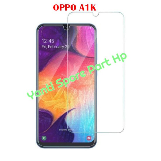 Tempered Glass Screen Protector Oppo A1K New