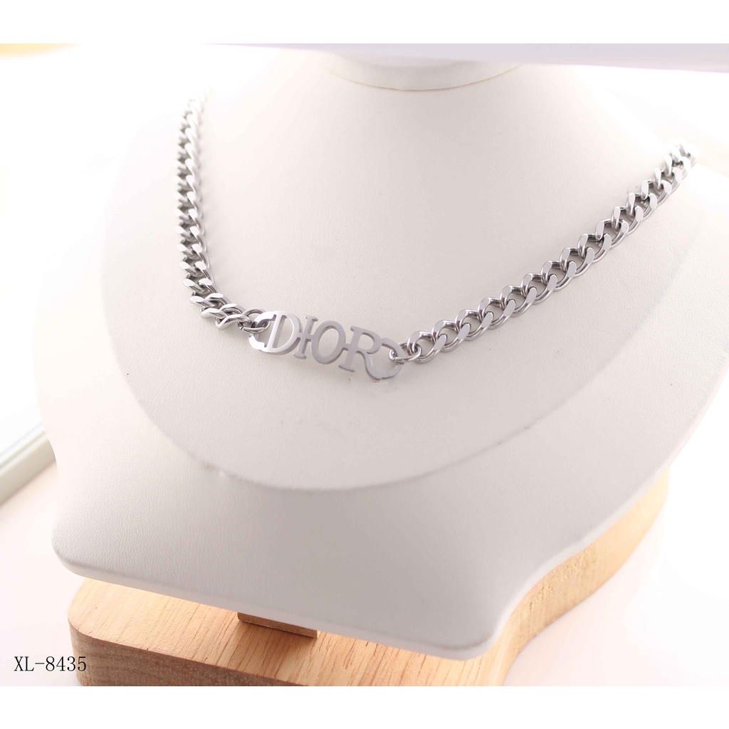 Kalung Titanium Perhiasan Fashion 8435