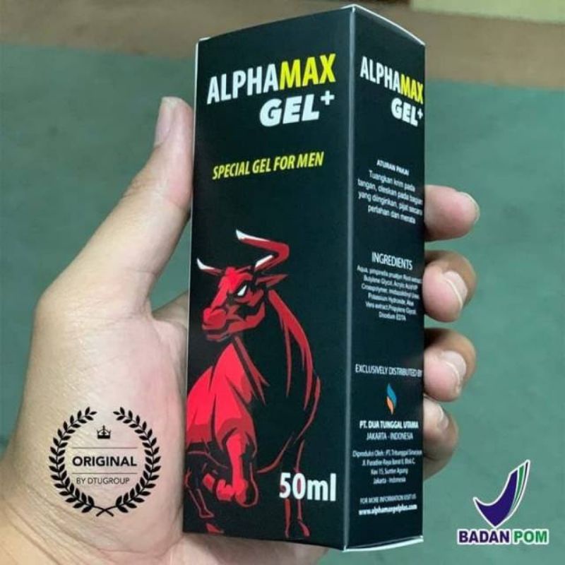 ALPHAMAX GEL PEMBESAR _ ALAT _ VITAL PERMANEN - OBAT ALPHAMAX GEL ASLI