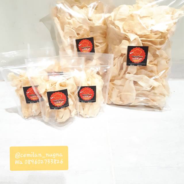 Keripik manggleng singkong