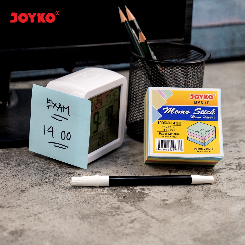 Memo Stick Sticky Note Kertas Memo / Memo Tempel Joyko MMS-1P-2