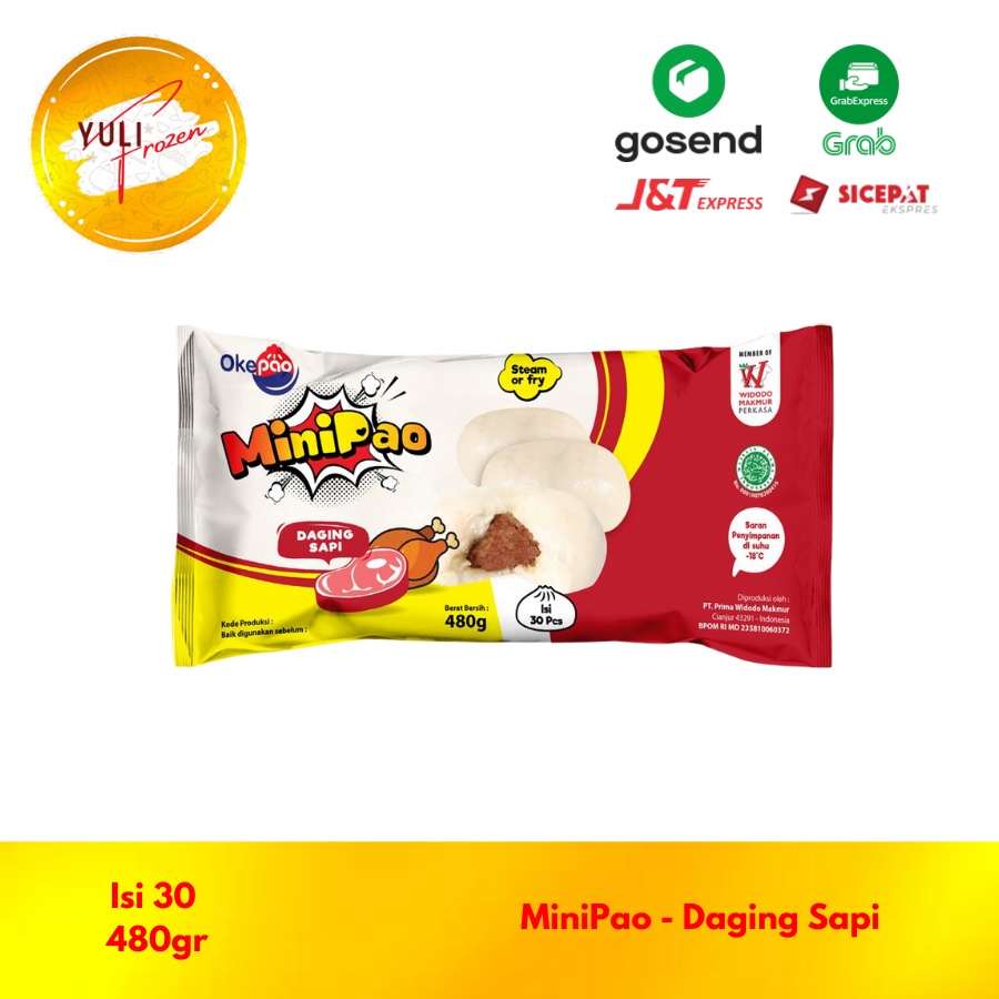 

MiniPao - Daging Sapi 30Pcs 480gr