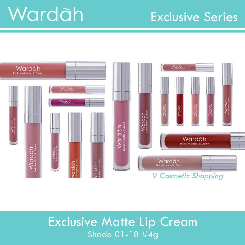 Wardah Exclusive Matte Lip Cream