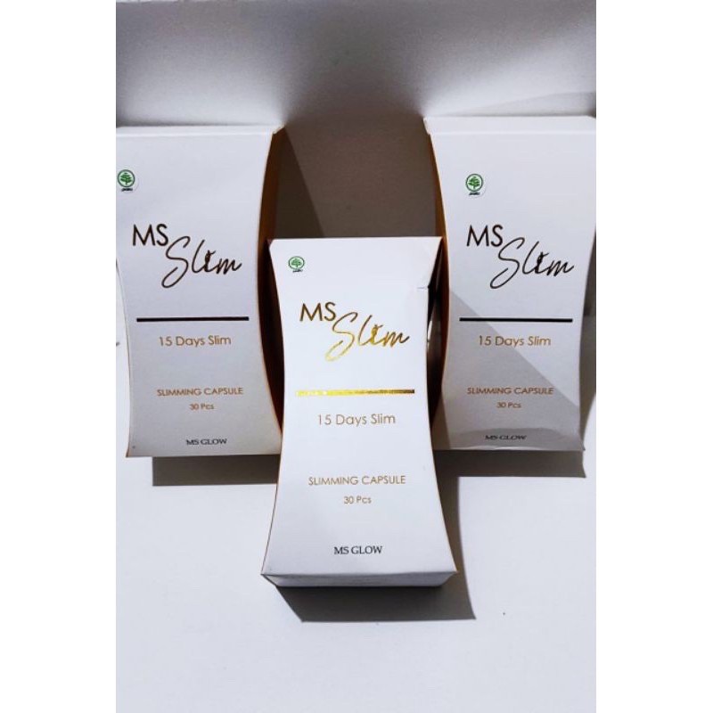 ( exp 2024 ) MS SLIM CAPSULE 1 botol isi 30 capsule / SLIMMING CAPSULE MS GLOW