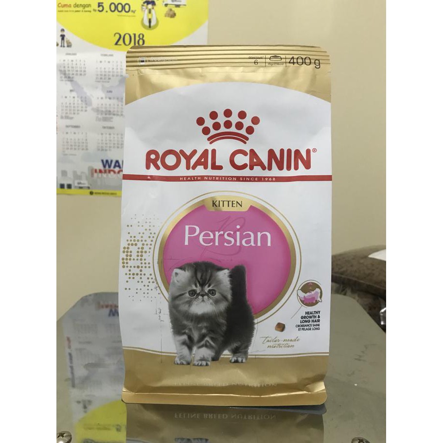 Pakan Kucing Makanan Kucing Royal Canin Kitten Persian 400gr