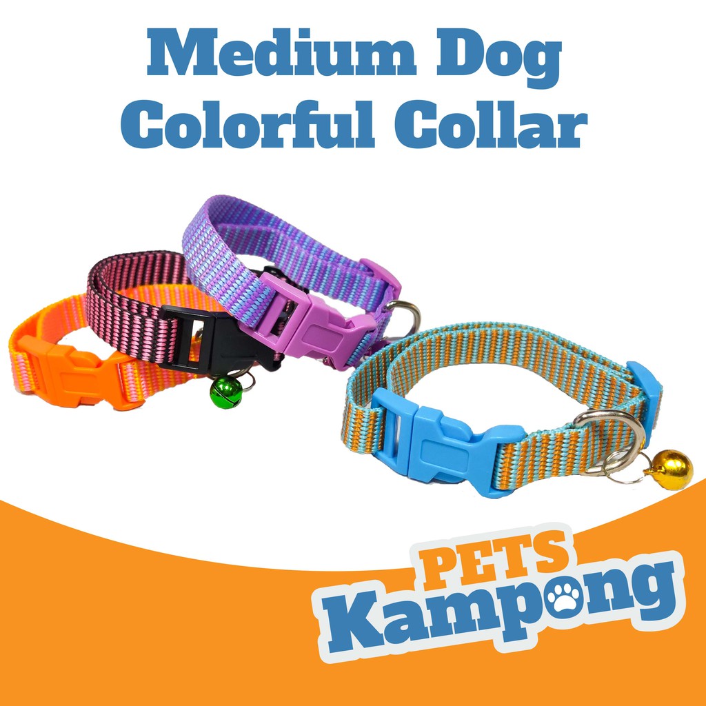 Kalung collar Anjing M 1,5cm 15mm