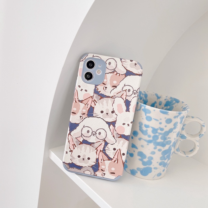 Cute Animals Soft Case OPPO A83 A3S Realme C1 A7 A5S A12 F11 A91 A52 A92 A9 A5 A53 A33 A31 Reno 3 5 6 F9 VIVO V5 V9 Y91C Y93 Y11 Y12i Y12 Y15 Y17 S1 Z1 V20 Y83 Y81 Y50 Y30 Y30i Y20 Y20S Y12S Xiaomi Redmi Note 8 10 Pro iP iPhone 6 6S 7 8 + 12 13 Pro Max