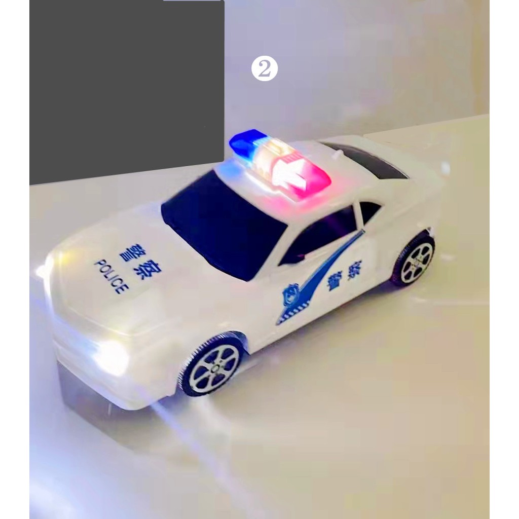 [Js18]Mainan Mobil Polisi Berlampu Dan Music / Police Cars With Light And Music