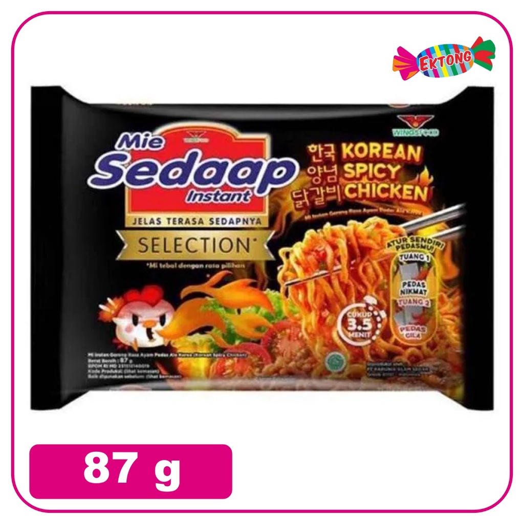 

MIE SEDAP GORENG KOREAN SPICY 87 GR