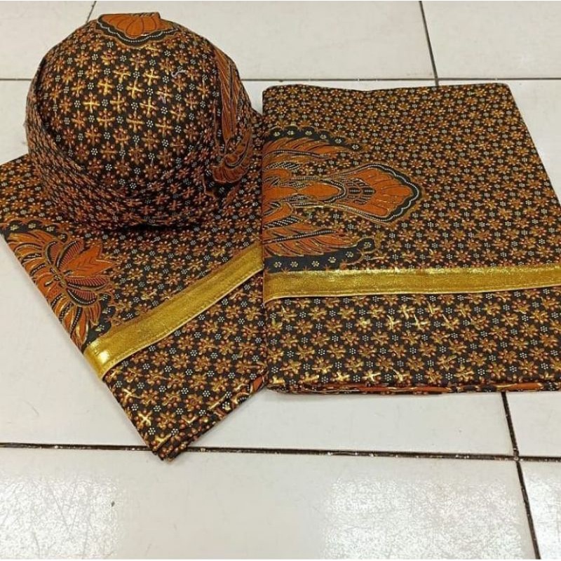 KAIN BATIK PRADA-KAIN PENGANTIN+BLANGKON