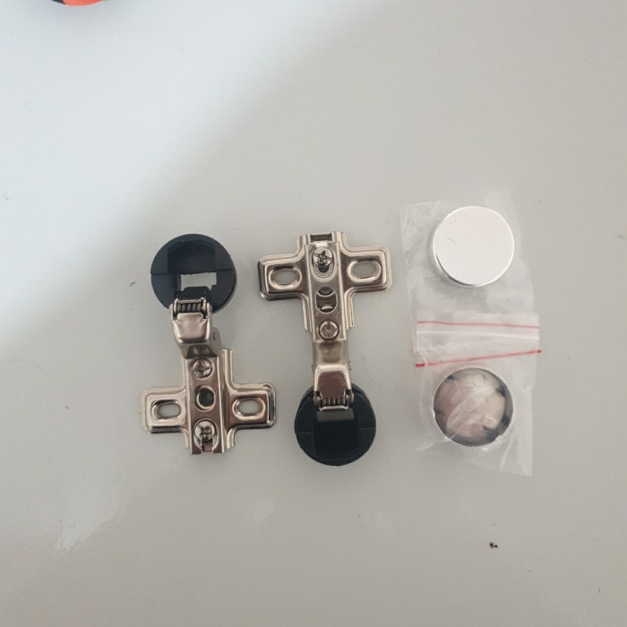 Engsel Kaca Elco EK - 0 / EK - 16 / Lurus / Full bungkuk - EK-16