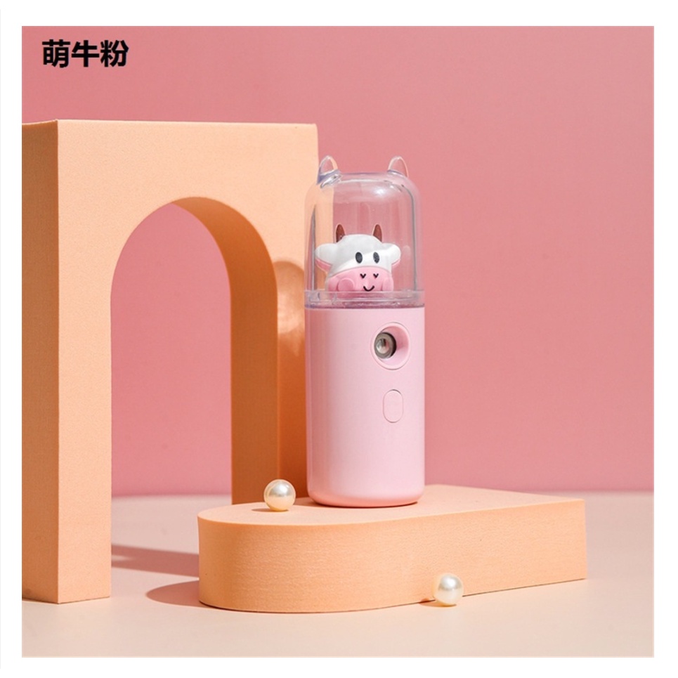 Nano Spray Wajah Portable Face Mist Sprayer Pelembab USB Humidifier Mini Portable Pelembab Kulit Wajah Sanitizer