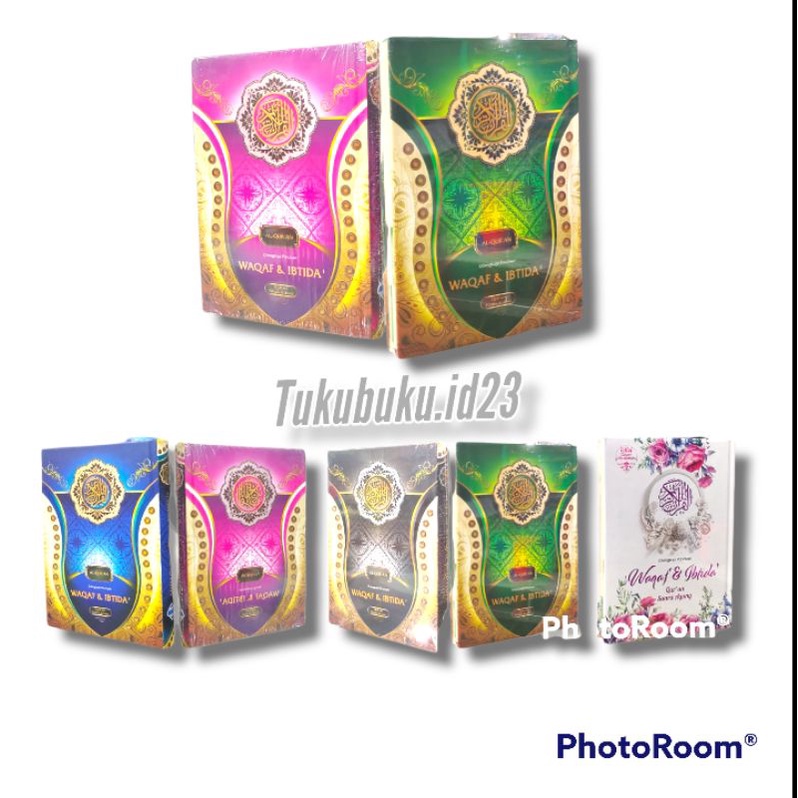 ALQURAN WAQAF IBTIDAH UKURAN A5 HC SUARA AGUNG
