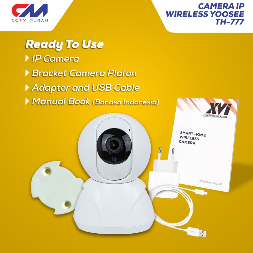 Camera CCTV WIFI || Type GW-G1 || YOOSEE CCTV WIFI Infrared 2MP 1080P