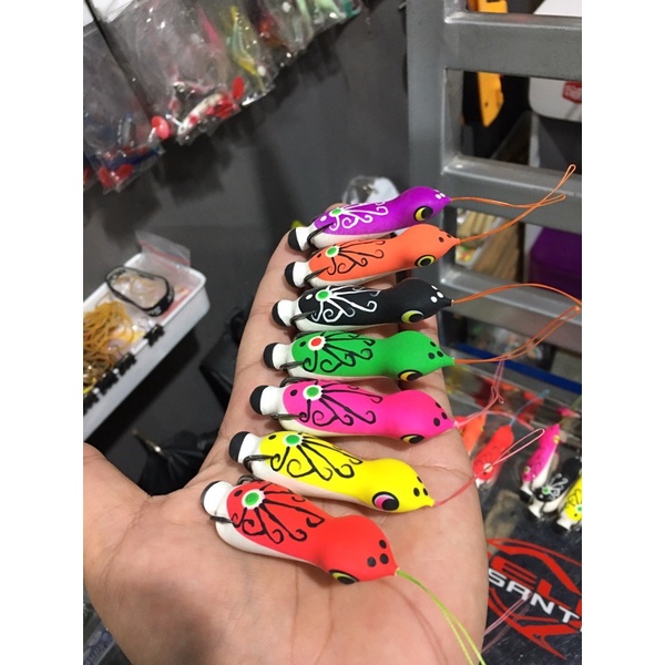 UMPAN CASTING IKAN GABUS SOFT FROG  KILLER UKURAN BESAR