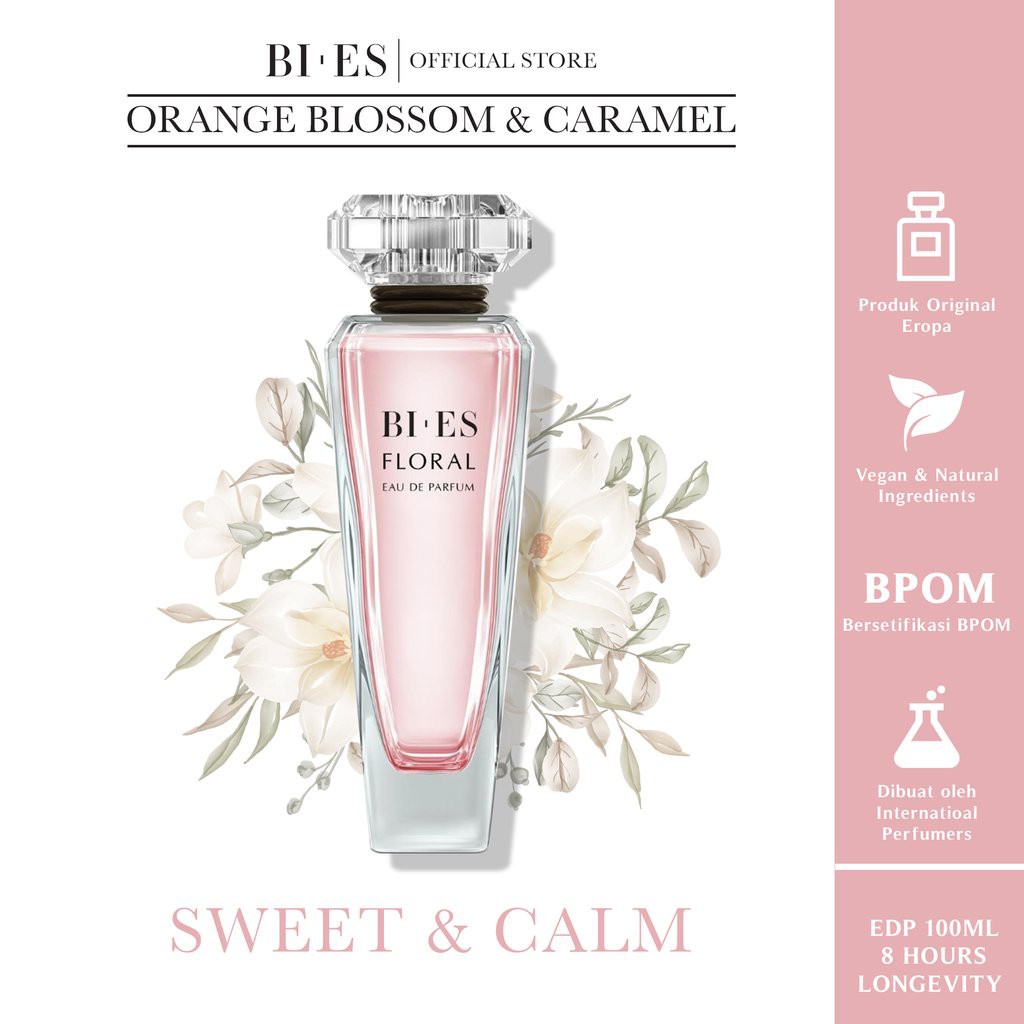 Bies Eau De Parfume - Floral 100ml