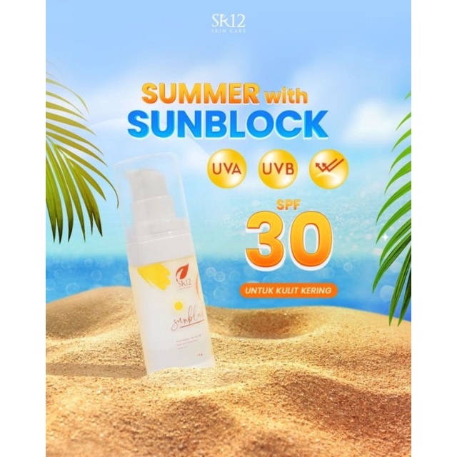 SUNBLOCK SPF 30++ PELINDUNG UV KRIM ANTI BELANG KRIM BERSPF SUNCREEN TABIR SURYA