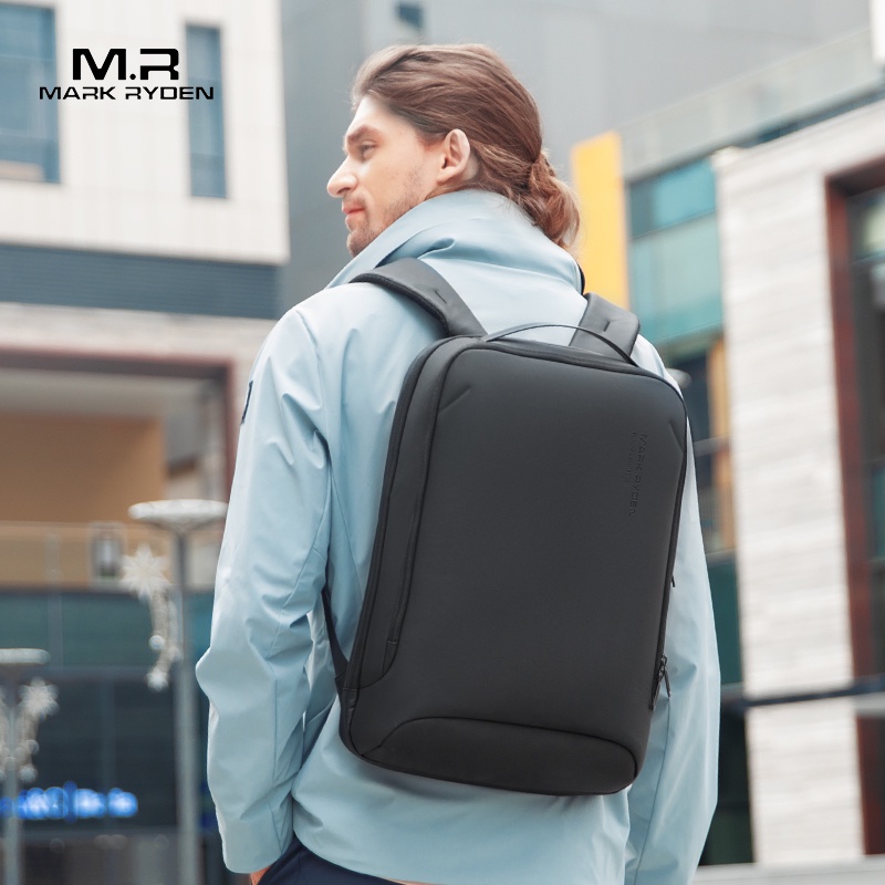 Tas Backpack MARK RYDEN MR9008 SJ Bag Ransel Slim Laptop 17&quot; Inch USB MR9008SJ