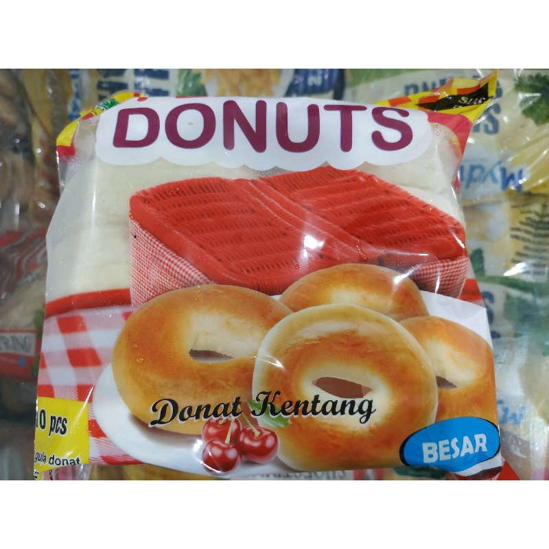 Donut Kentang Pelangi, Donut Ubi Pelangi