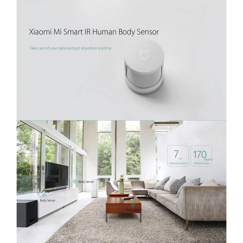 Original XIAOMI MIJIA Smart Human Body Sensor - NEW VERSION