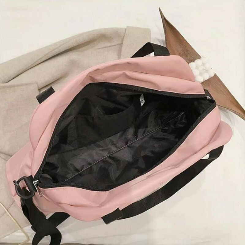 SZ4553 Tas Olahraga Selempang Fashion Import Pria Wanita Large Duffle Tote Bag Ready Jakarta Bisa COD