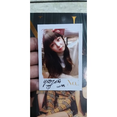 PC Photocard Polaroid CLC NO.1 Choi Yujin Unofficial