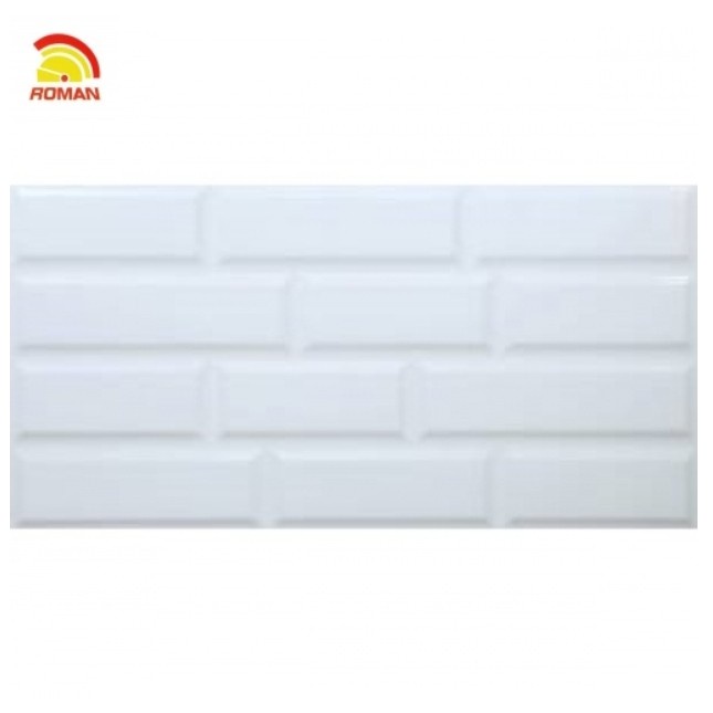 Roman Keramik Dinding Kamar Mandi / Dapur Dtube White Tube White 30x60R W63801R