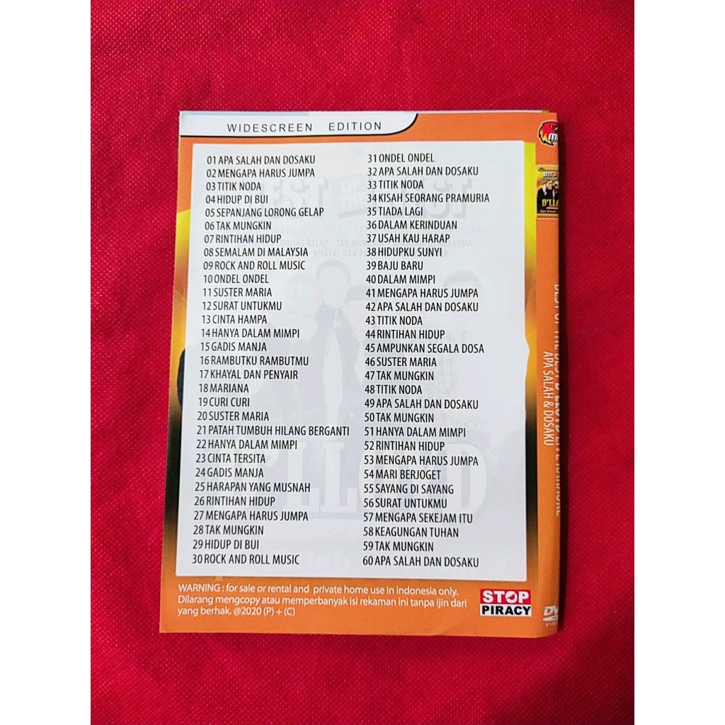 KASET MP5 VIDEO MUSIK LAGU DLLOYD