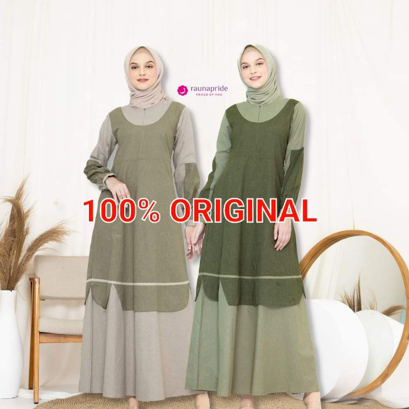 Gamis RAUNAPRIDE RGD 32  | Gamis Katun  | Couple Pasangan | Gamis Seragaman | Gamis Rumahan