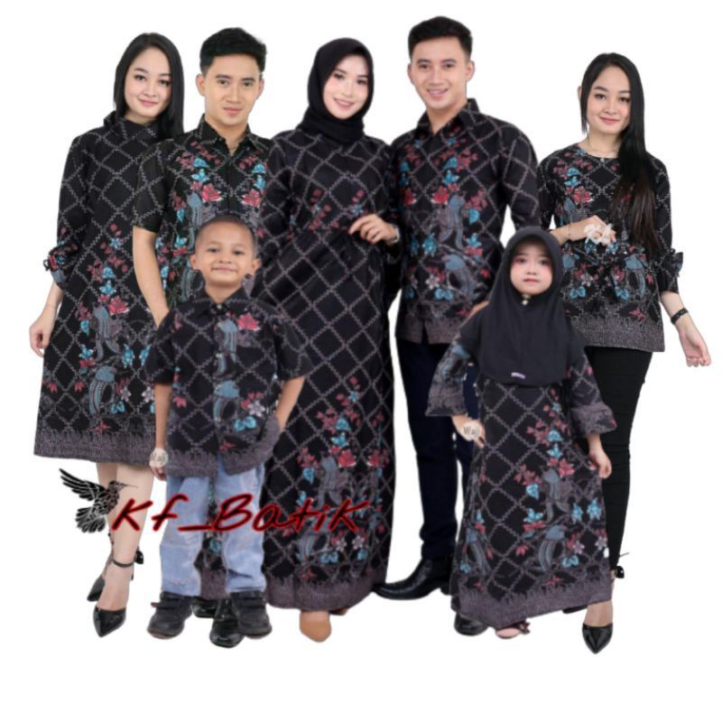 Batik couple keluarga couple seragam size M L XL XXL