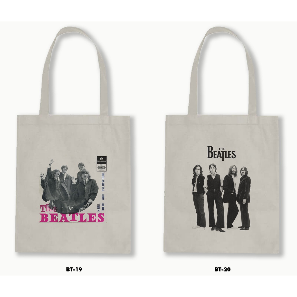 TOTE BAG RESLETING - THE BEATLES 01