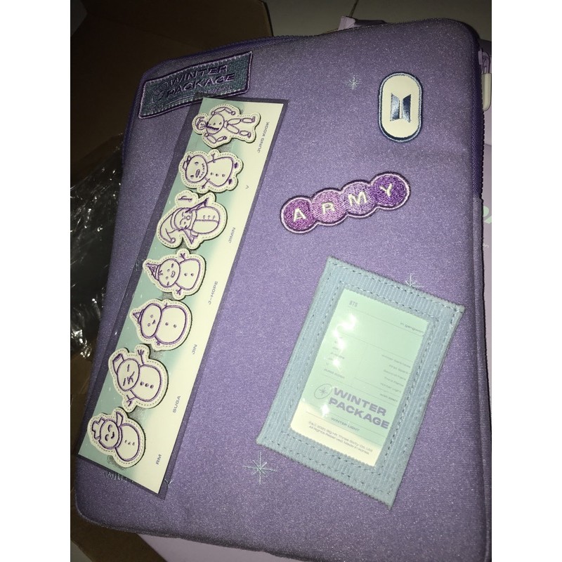 POUCH + WAPPEN WINTER PACKAGE BTS 2021