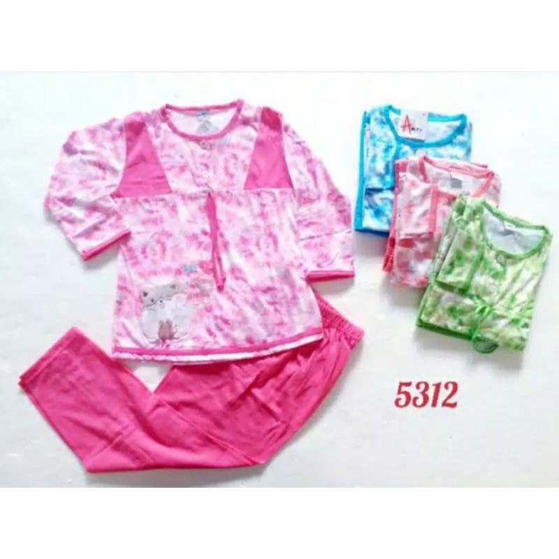 baju tidur baby doll amro anak perempuan